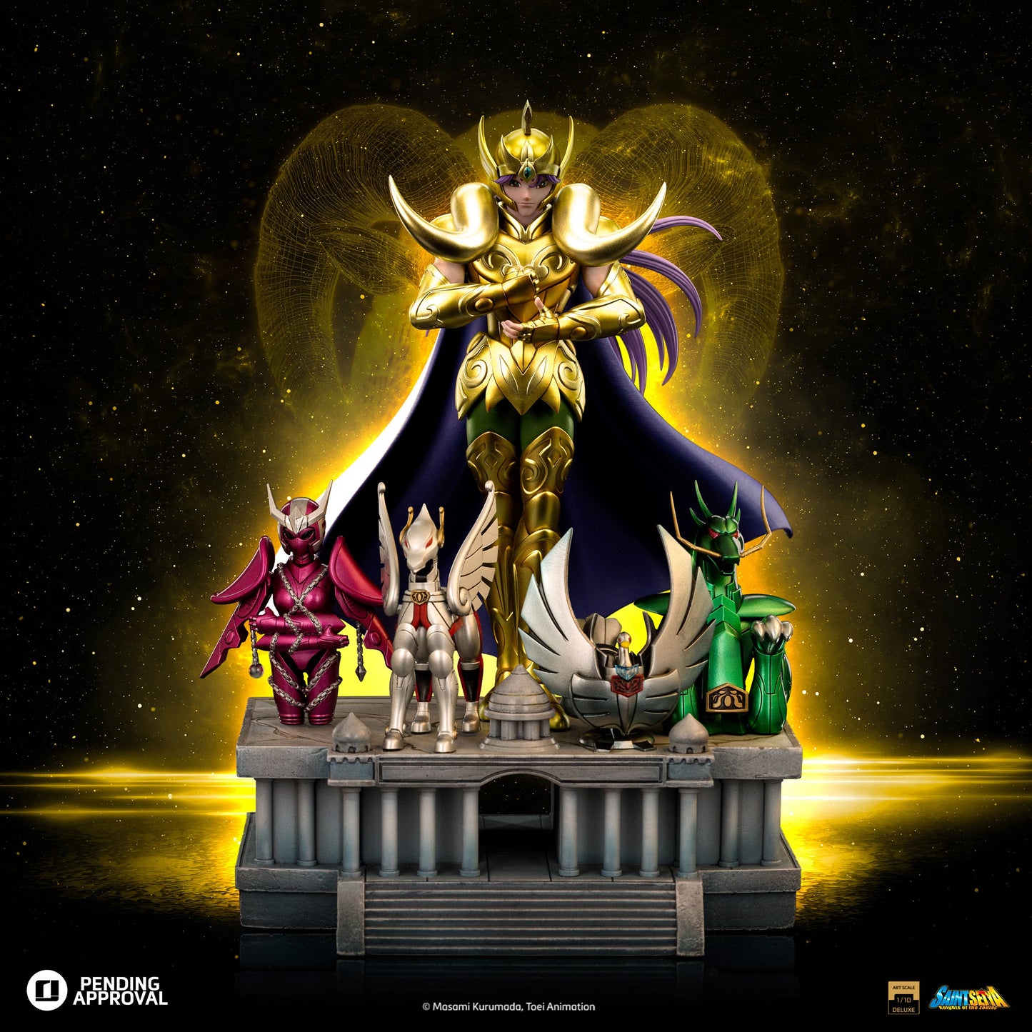 Statue Aries Mu - Saint Seiya - Deluxe Art Scale 1/10