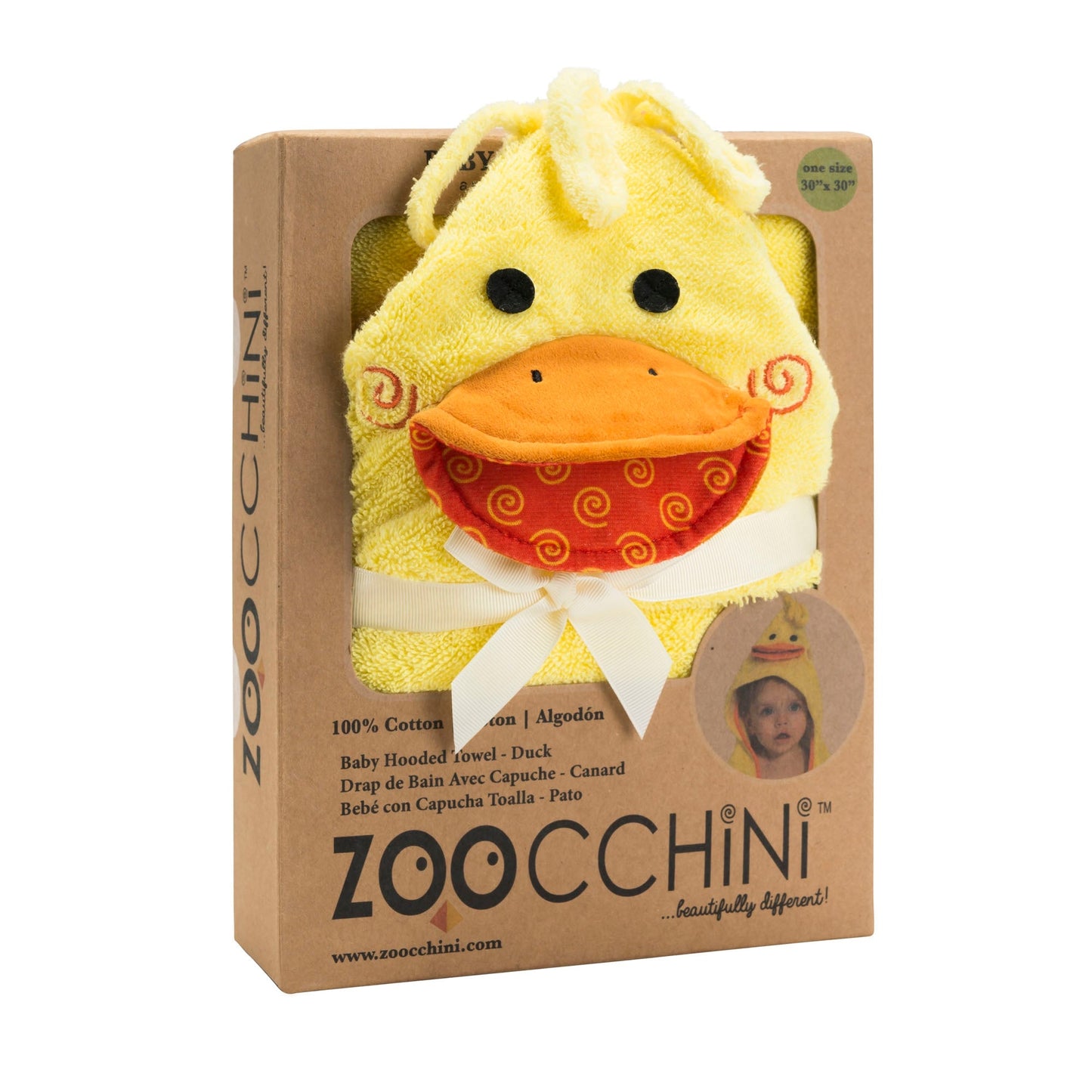 Yellow Duck Bath Cape