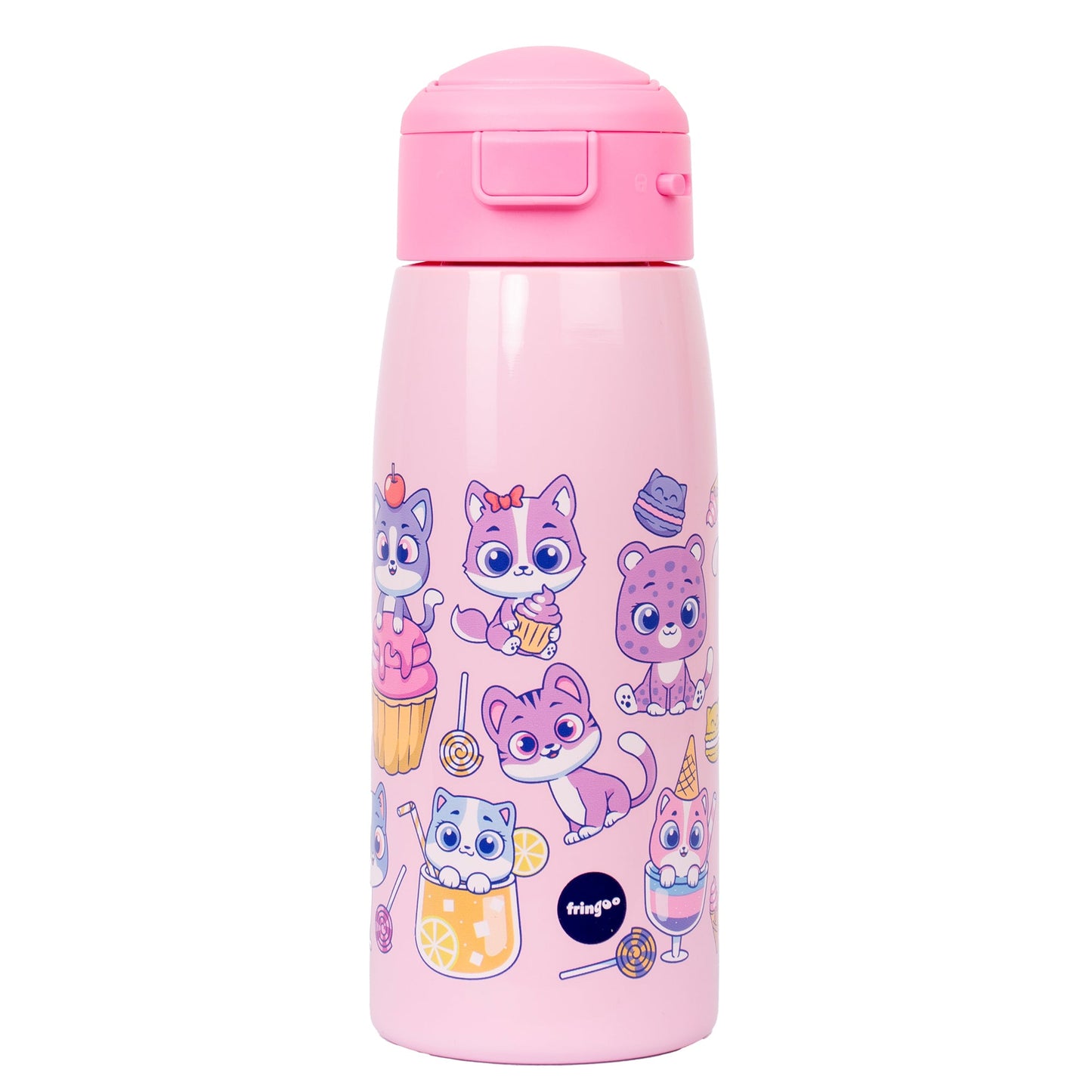 Gourde en acier inoxydable 350ml – Cats & Sweets