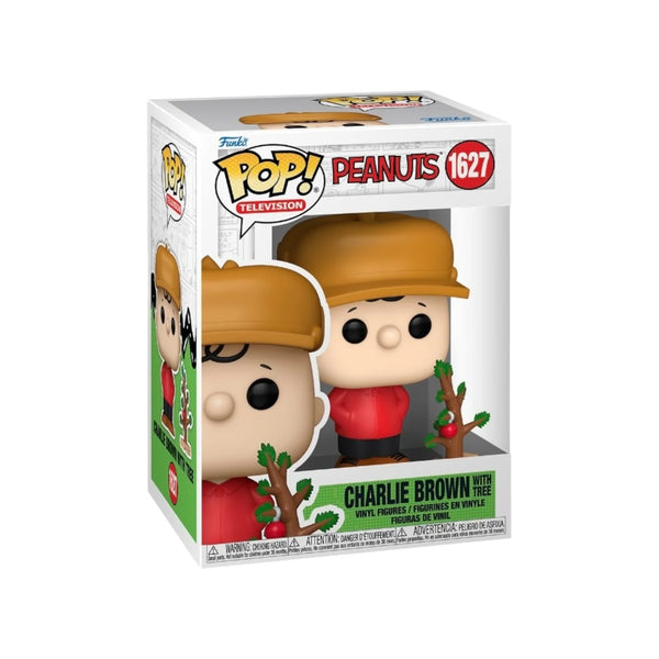 Funko Pop! Charlie Brown avec Arbre – Peanuts