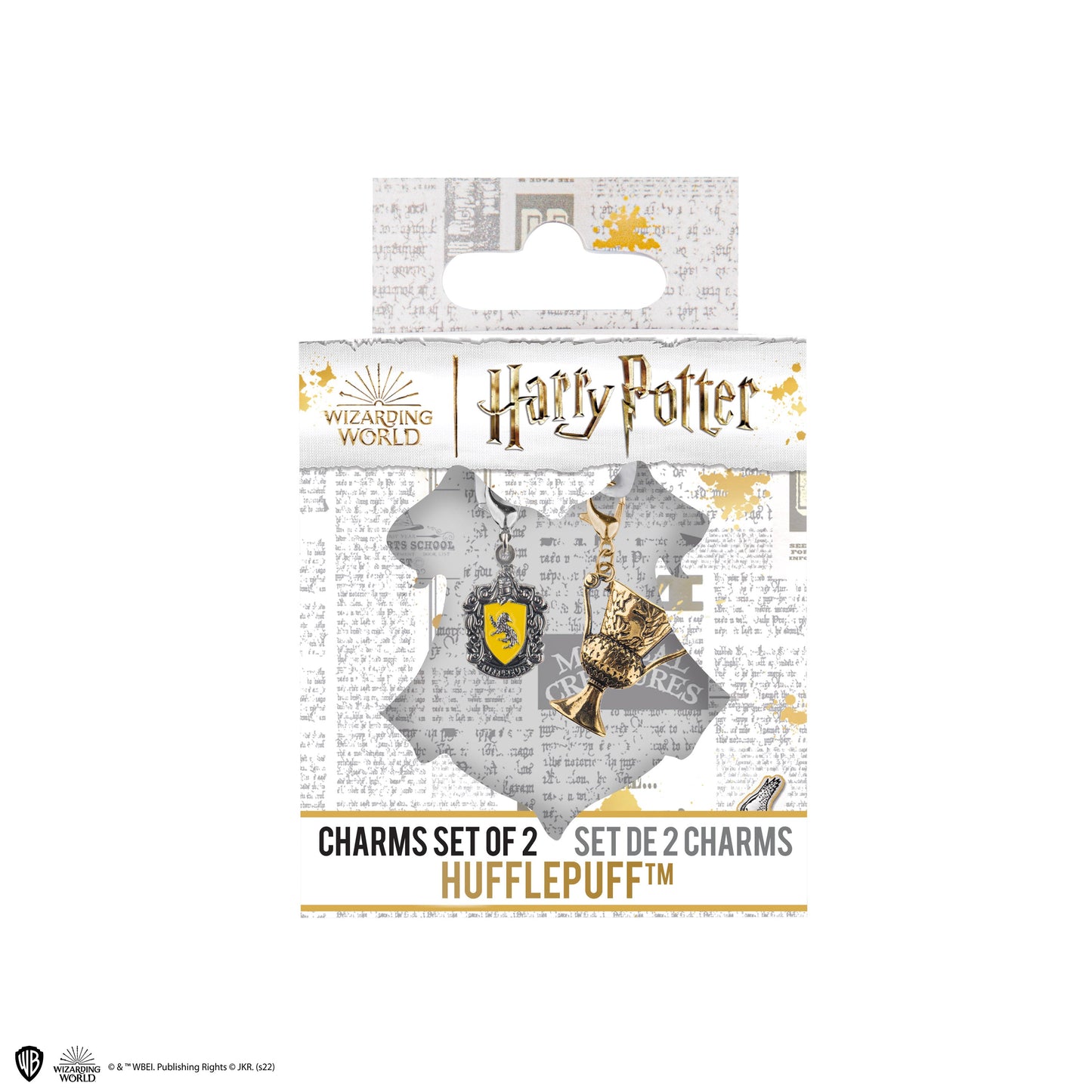 Set de 2 charms Poufsouffle