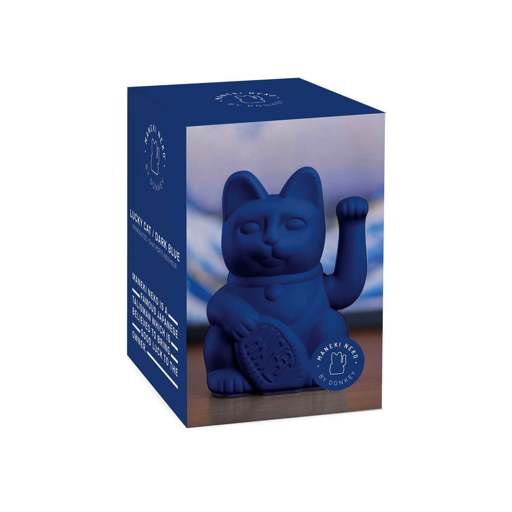 Lucky Cat Bleu Foncé