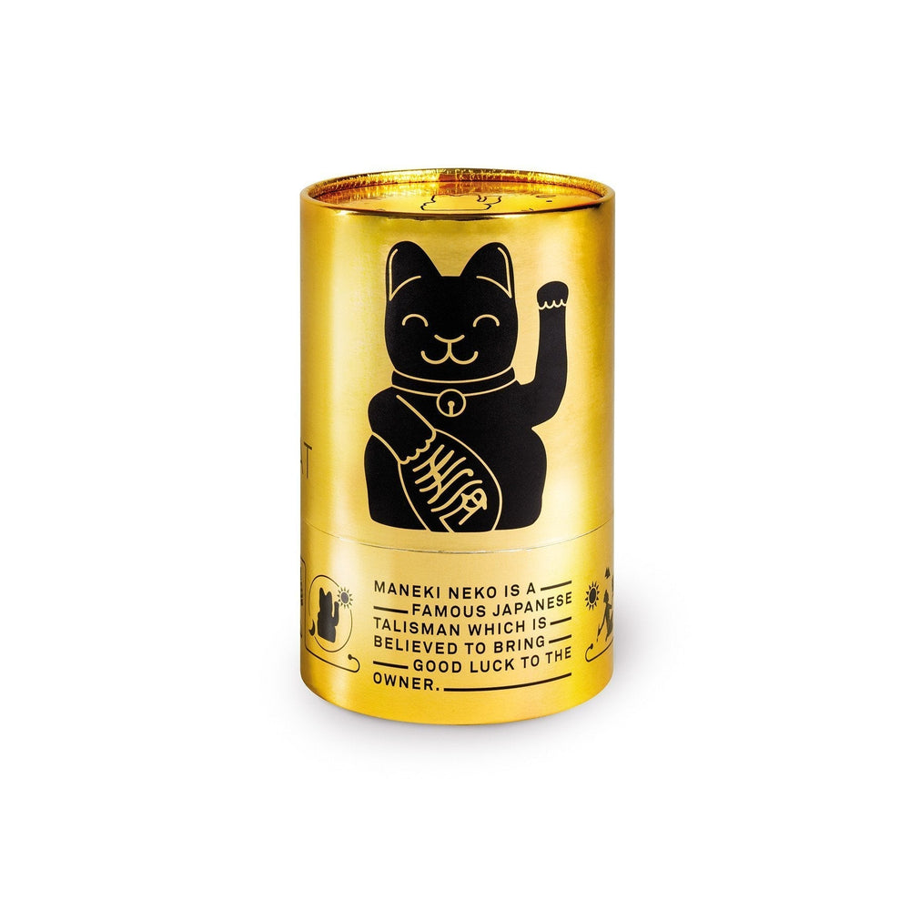 Lucky Cat Schwarz Glossy