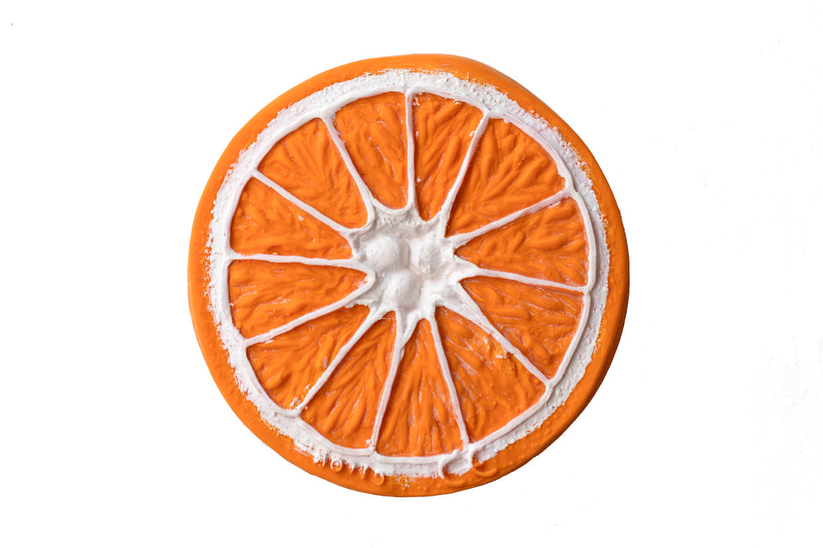 Clementino l’Orange – Jouet de Bain et Dentition Bébé