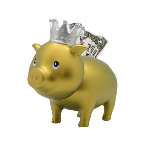 Schwein Goldene Krone
