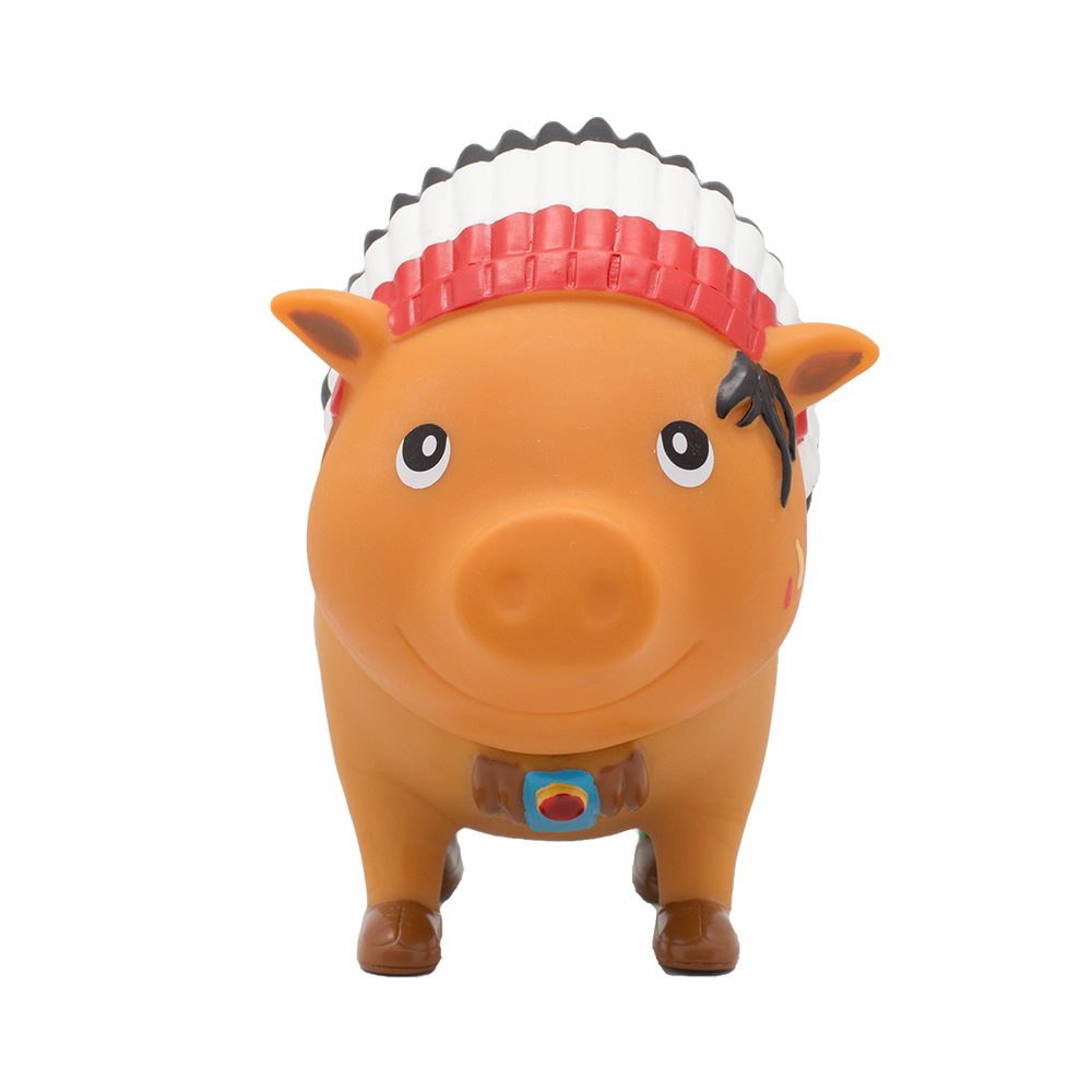 Schwein Indigener Häuptling