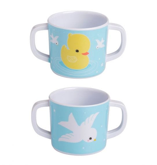 Gele Eend Baby Maaltijdset