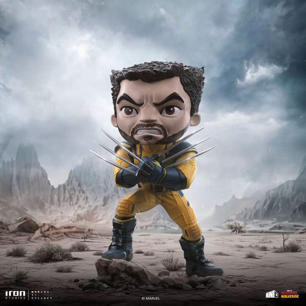 Figurine Wolverine (Unmasked) - Deadpool & Wolverine - Mini Co.