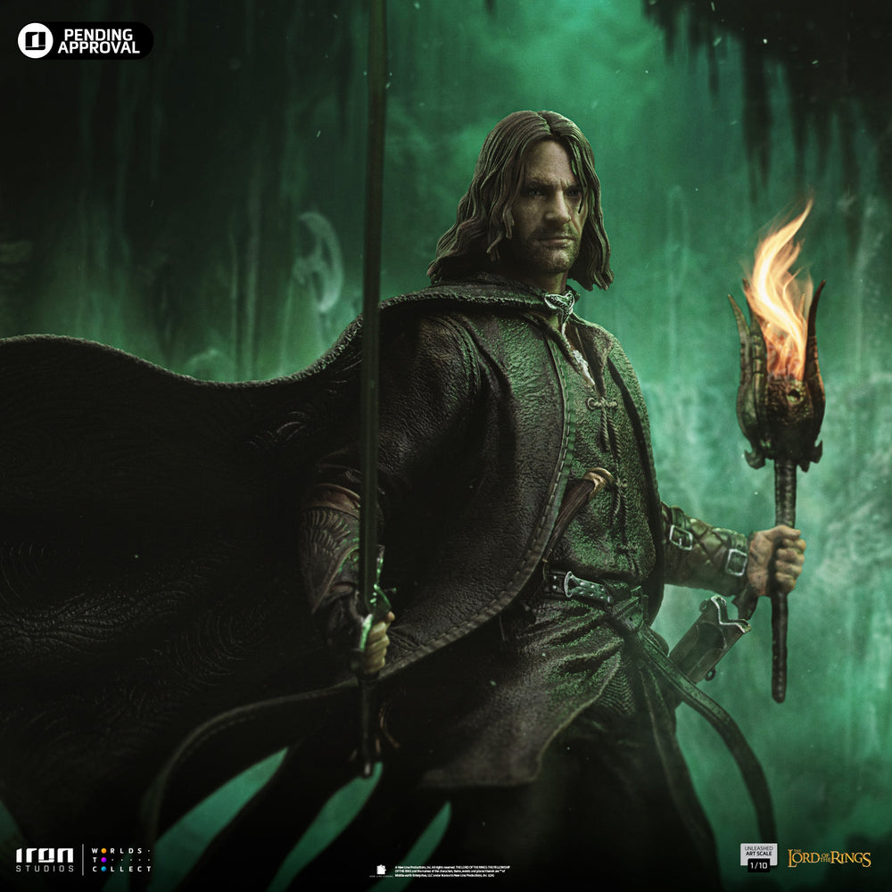 Aragorn Unleashed Statue - The Lord of the Rings - Art Scale 1/10