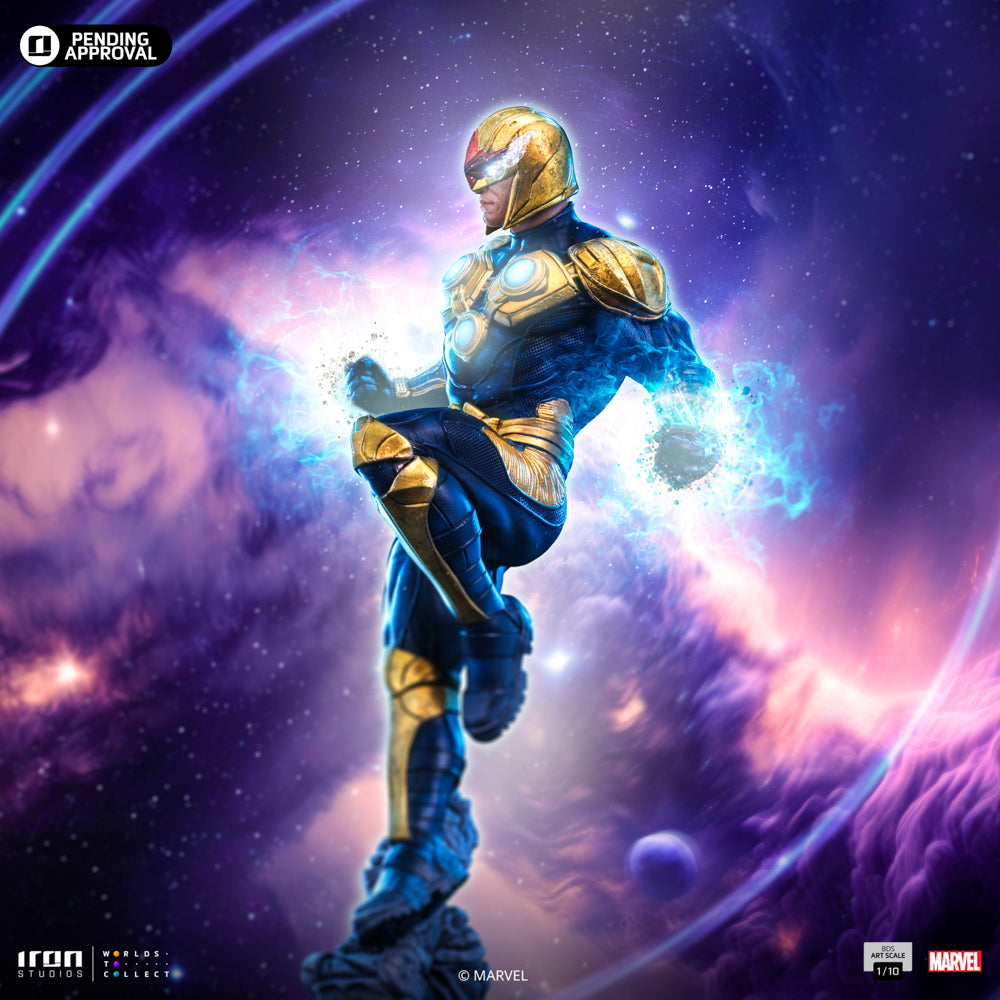 Statue Nova - Infinity Gauntlet Diorama - BDS Art Scale 1/10 - Guardians of the Galaxy