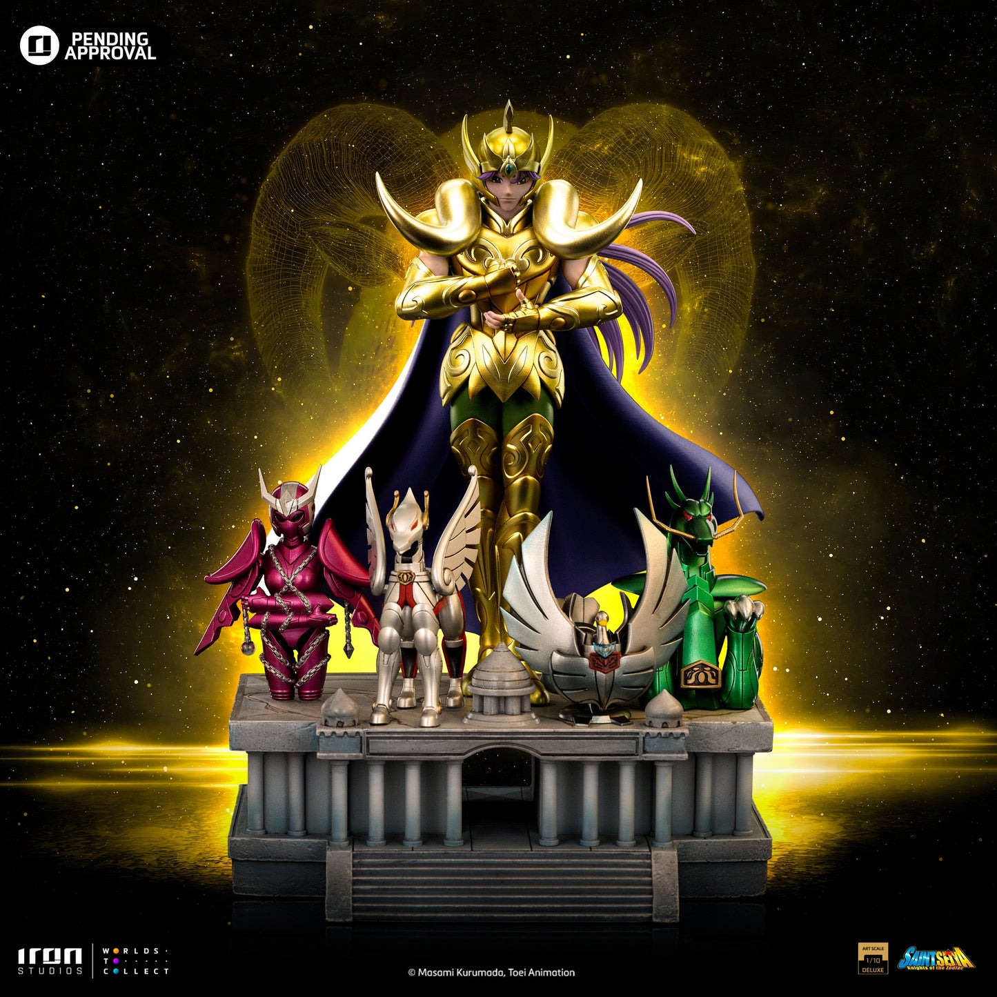 Statue Aries Mu - Saint Seiya - Deluxe Art Scale 1/10