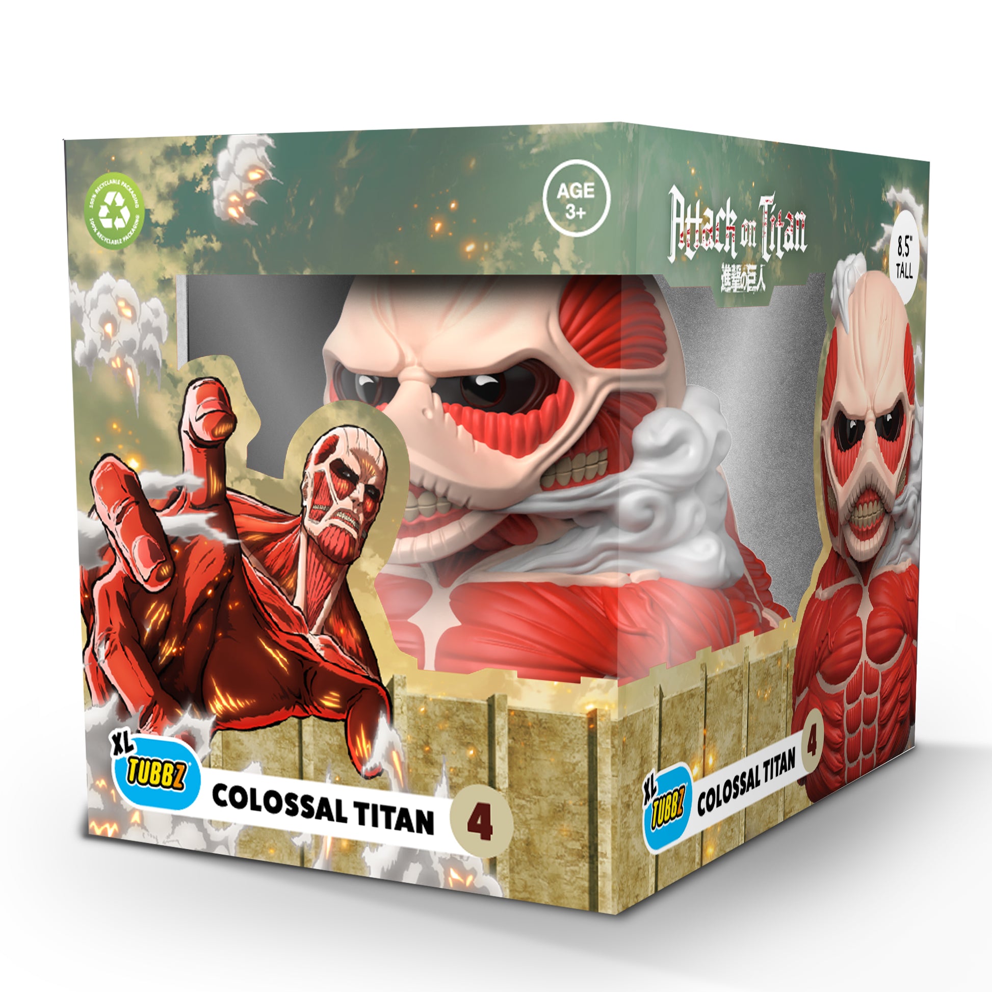 attack on titan colossal titan tubbz giant xl edition