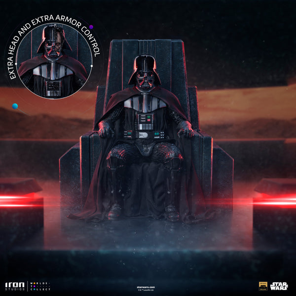 Statue Darth Vader on Throne - Star Wars: Obi-Wan Kenobi Series - Art Scale 1/10