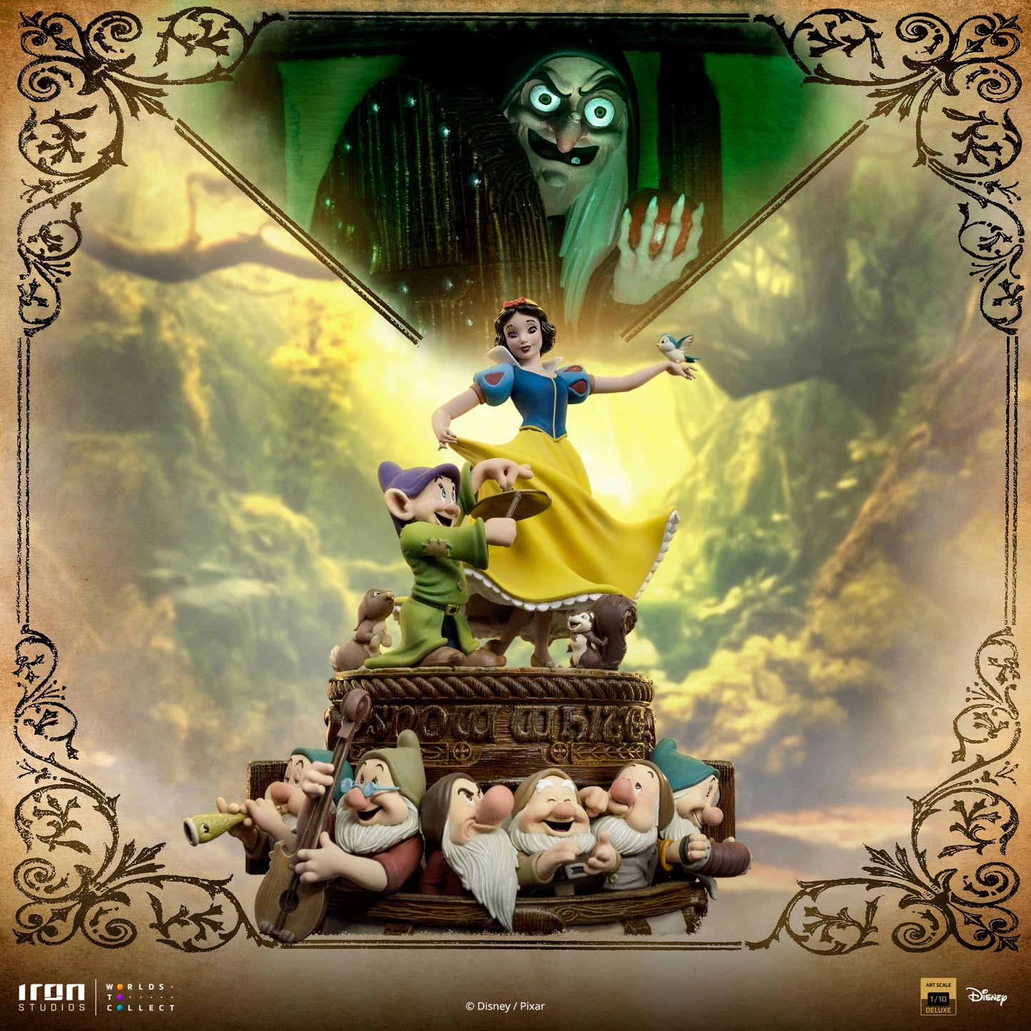 Statue Snow White Deluxe - Snow White and the Seven Dwarves - Art Scale 1/10 - Disney Classics