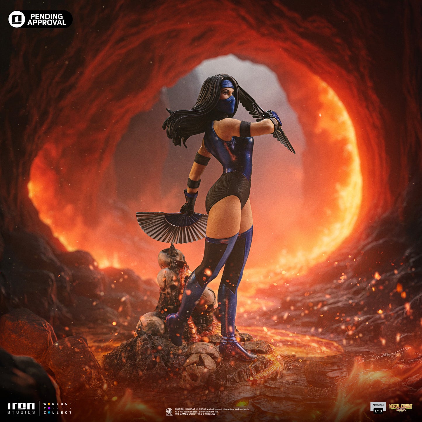 Statue Kitana - Mortal Kombat - Art Scale 1/10