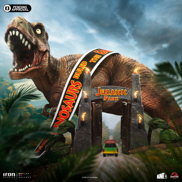 Figurine T-Rex Deluxe - Jurassic Park - Mini Co. - Jurassic World