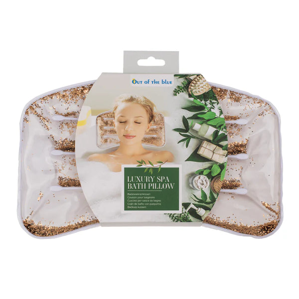Coussin de bain à Paillètes Dorées – vue 2