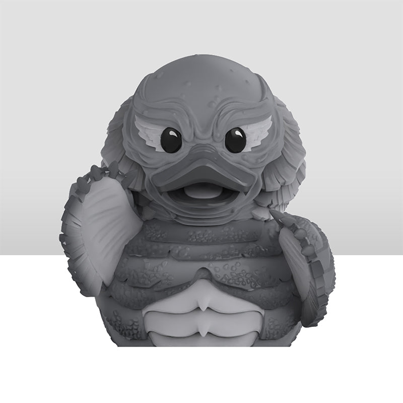 Canard Universal Monsters: Créature du lac noir TUBBZ (Noir & Blanc - First Edition)