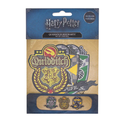 Hogwarts Deluxe Quidditch 3-Patch Set