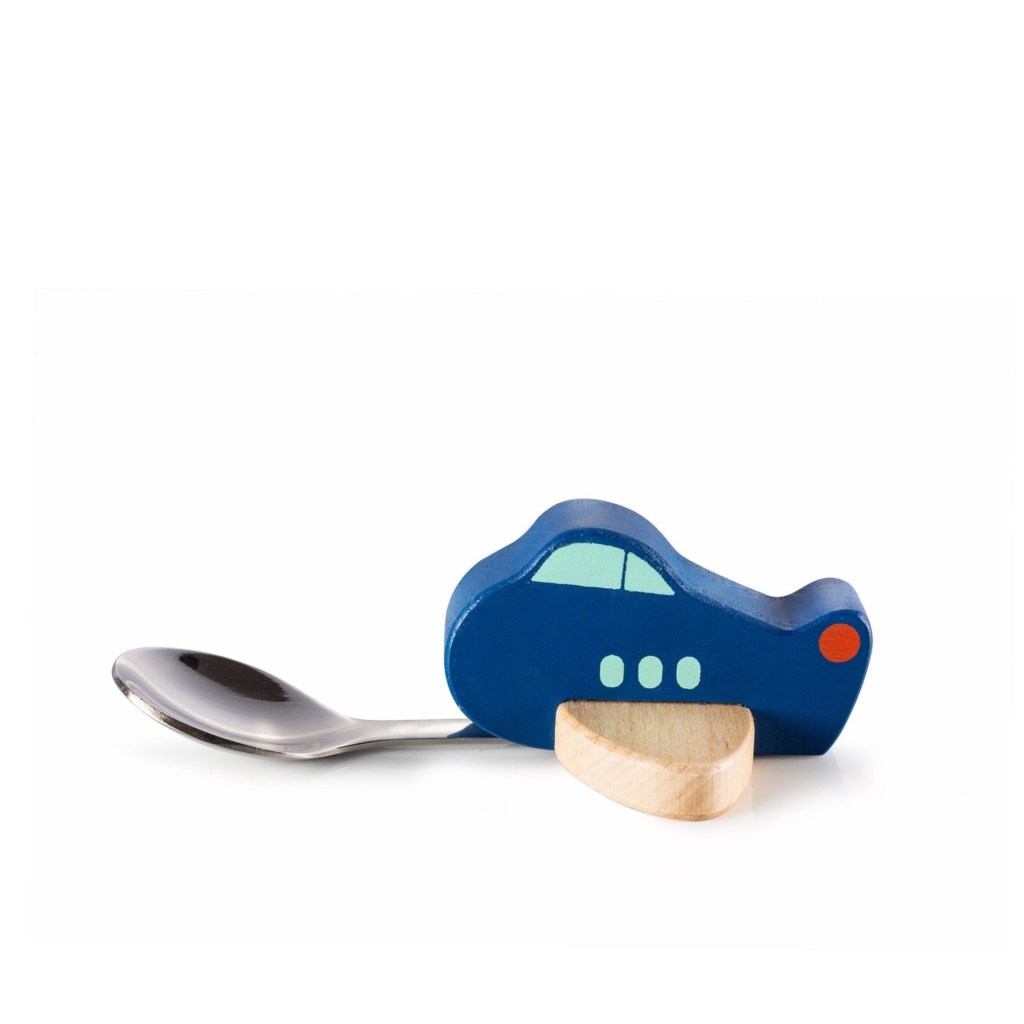 Cuillère Enfant Avion Bleu Donkey | Boutique d'objets cadeaux designs onlyforcoolkids.com