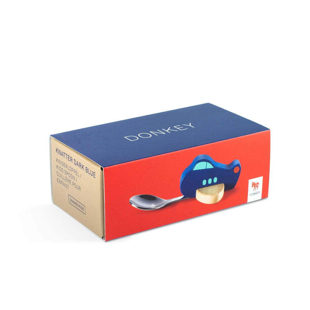 Children's spoon blue plane