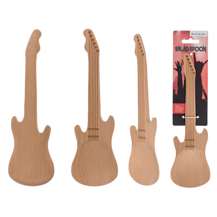 Cuillère en Bois Guitare Electrique