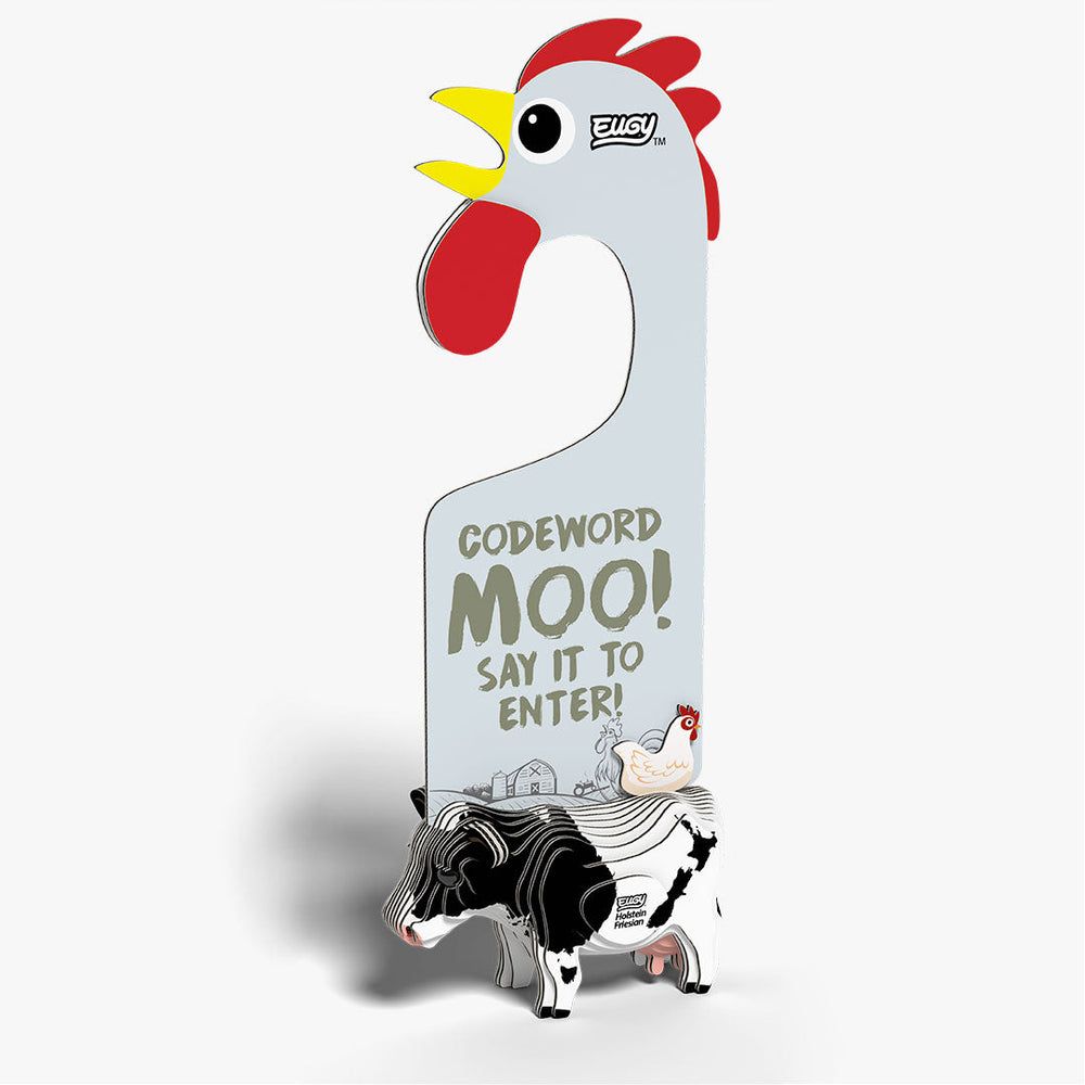 D079 Holstein Door Hanger