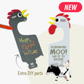 D079 Holstein Door Hanger