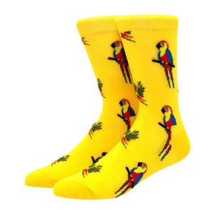 Chaussettes Perroquets Tropicaux