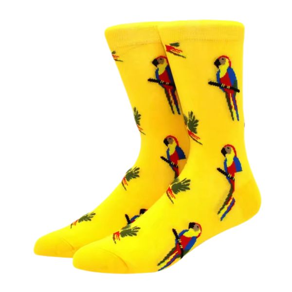 Chaussettes Perroquets Tropicaux
