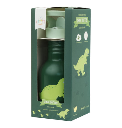 Petite gourde en inox - Dinosaure – vue 5 – A Little Lovely Company