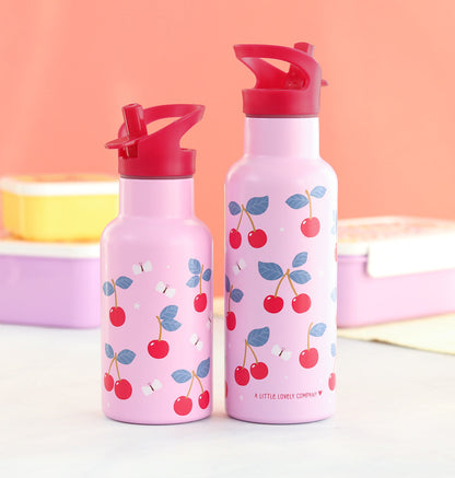 Kit bouchon, paille et goupillon - Cerises – vue 3 – A Little Lovely Company