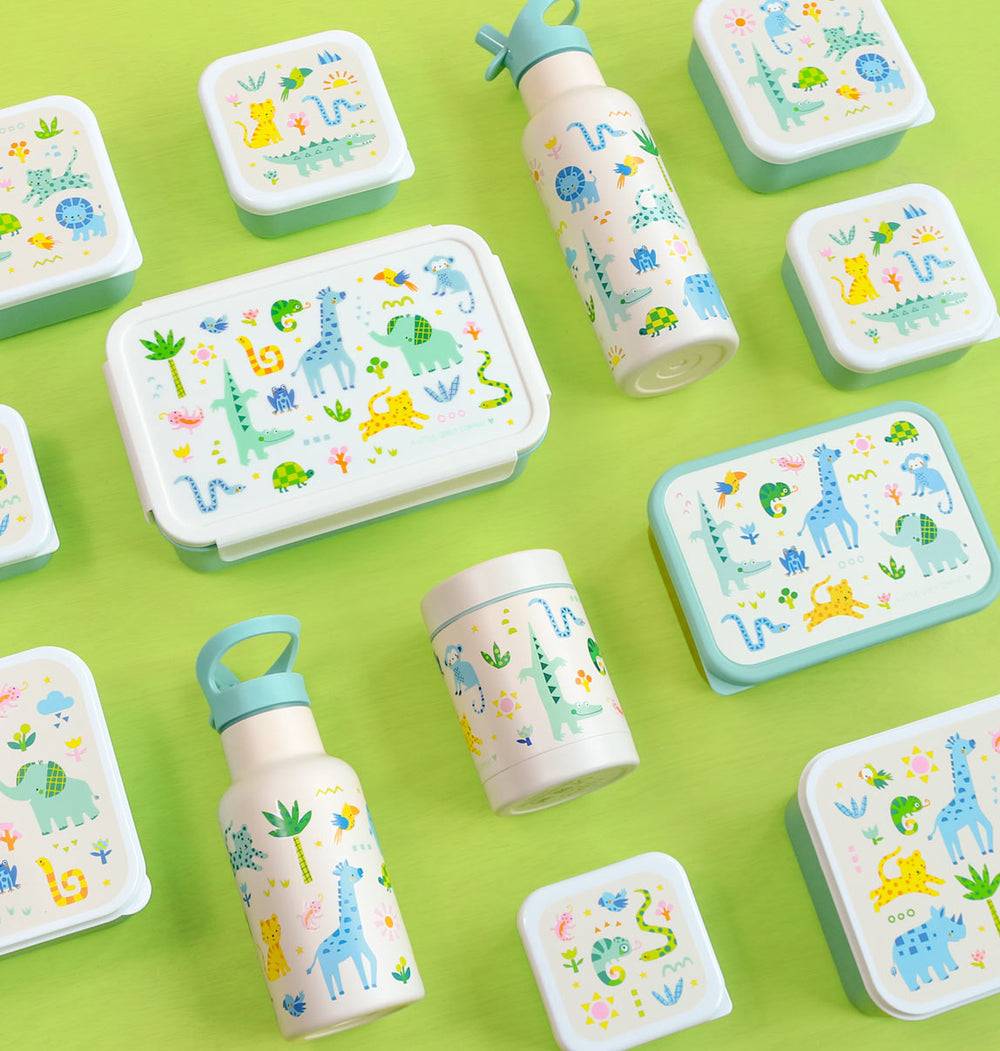 Gourde enfant en inox - Jungle