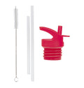 Kit bouchon, paille et goupillon - Cerises