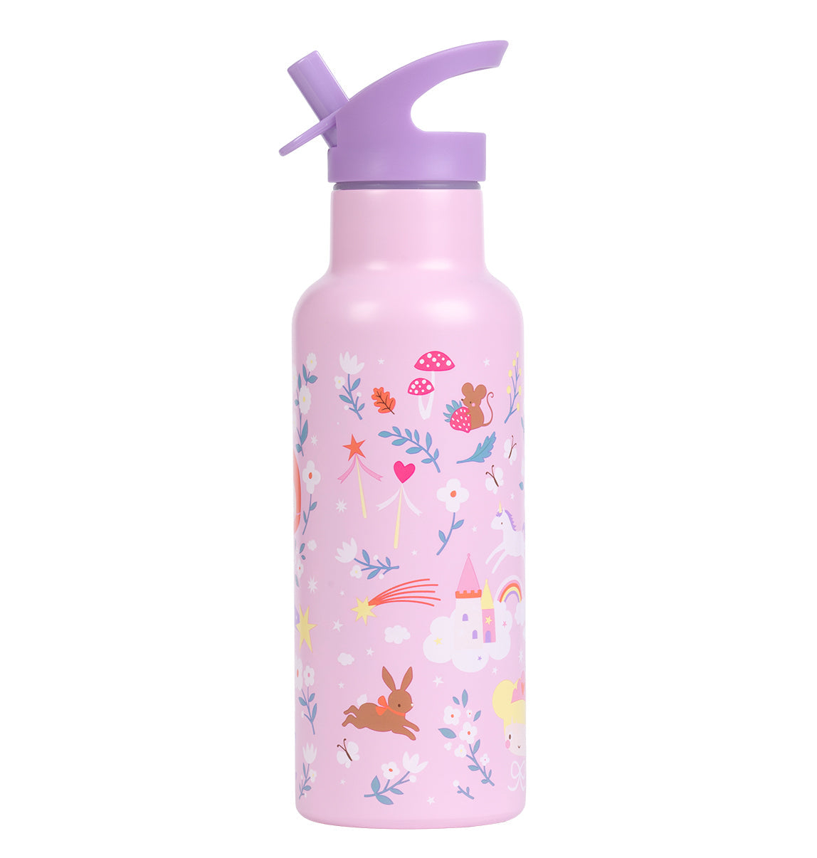 Gourde XL en inox - Princesses – vue 4 – A Little Lovely Company