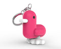 Magenta eend sleutelhanger CMYK