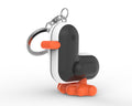 Porte-clés Canard Noir Racer