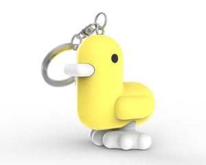 Porte-clés Canard Jaune Fluo
