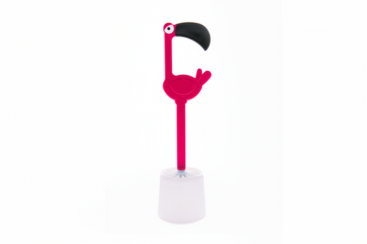 Pink Flamant Wc Brush