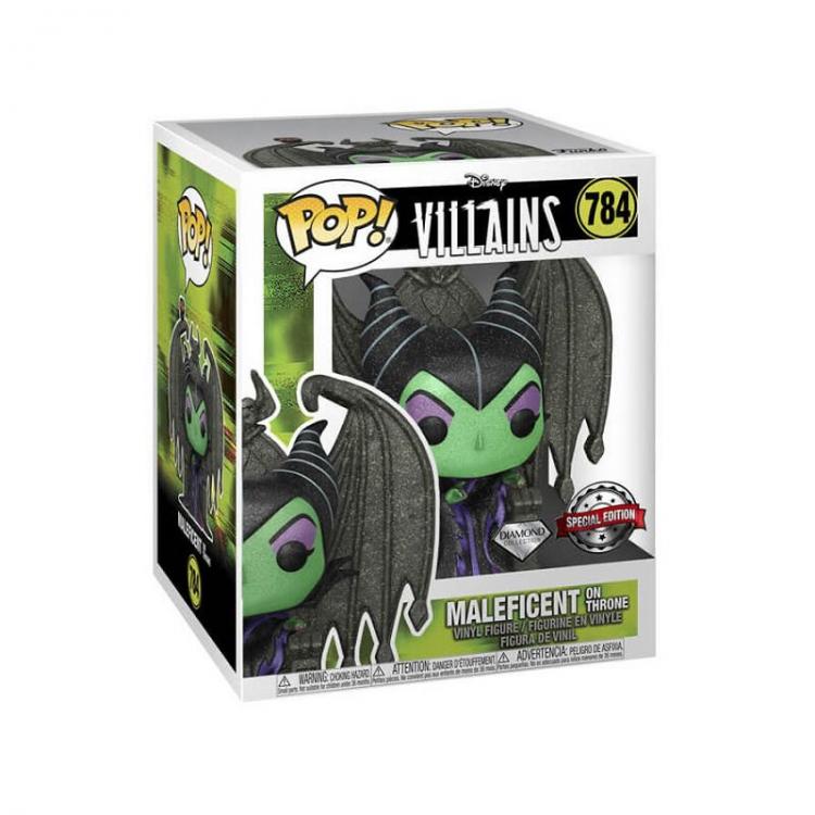 Pop! Deluxe Maléfique sur Trône (Diamond)