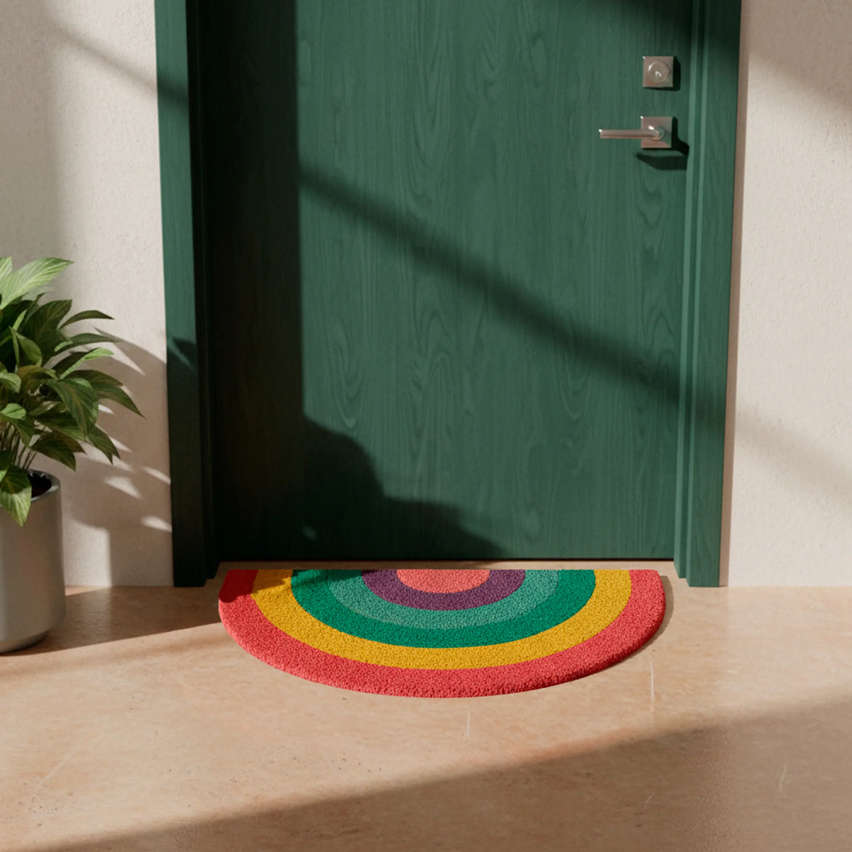 Paillasson « arc-en-ciel » Multicolore