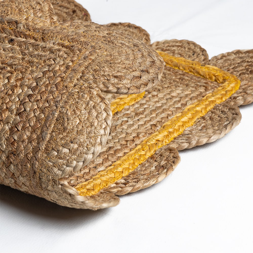 Paillasson en Jute – Jaune
