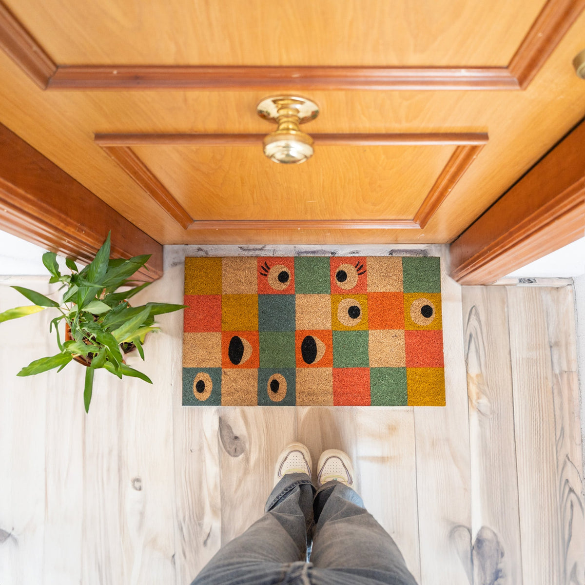 Paillasson Motifs Yeux