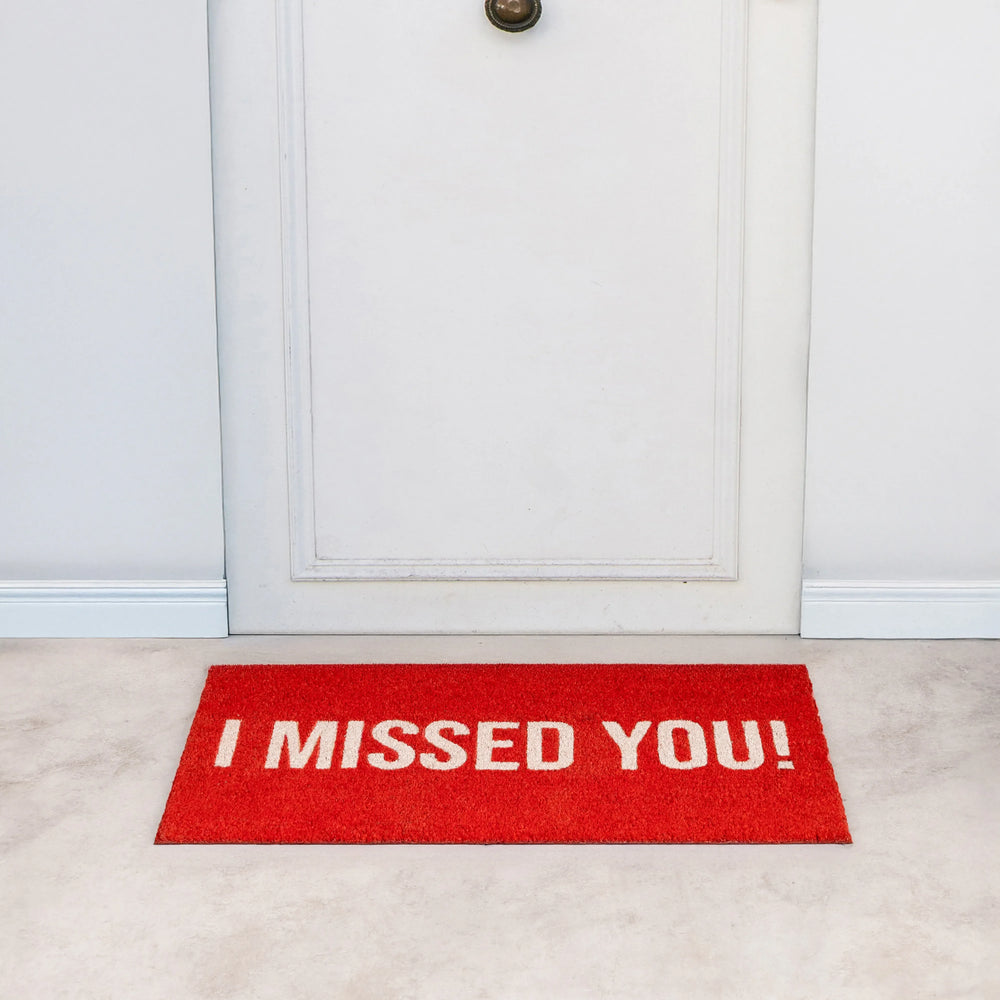 Paillasson « I missed you »