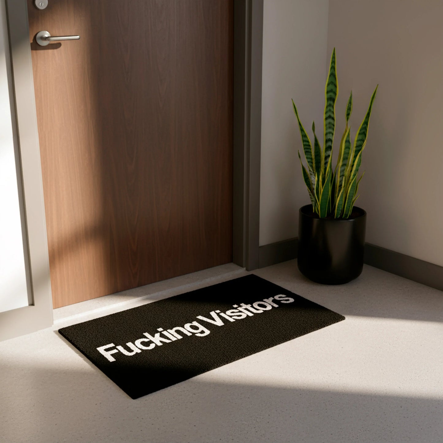 Paillasson « Fucking visitors » – Fisura – vue 3