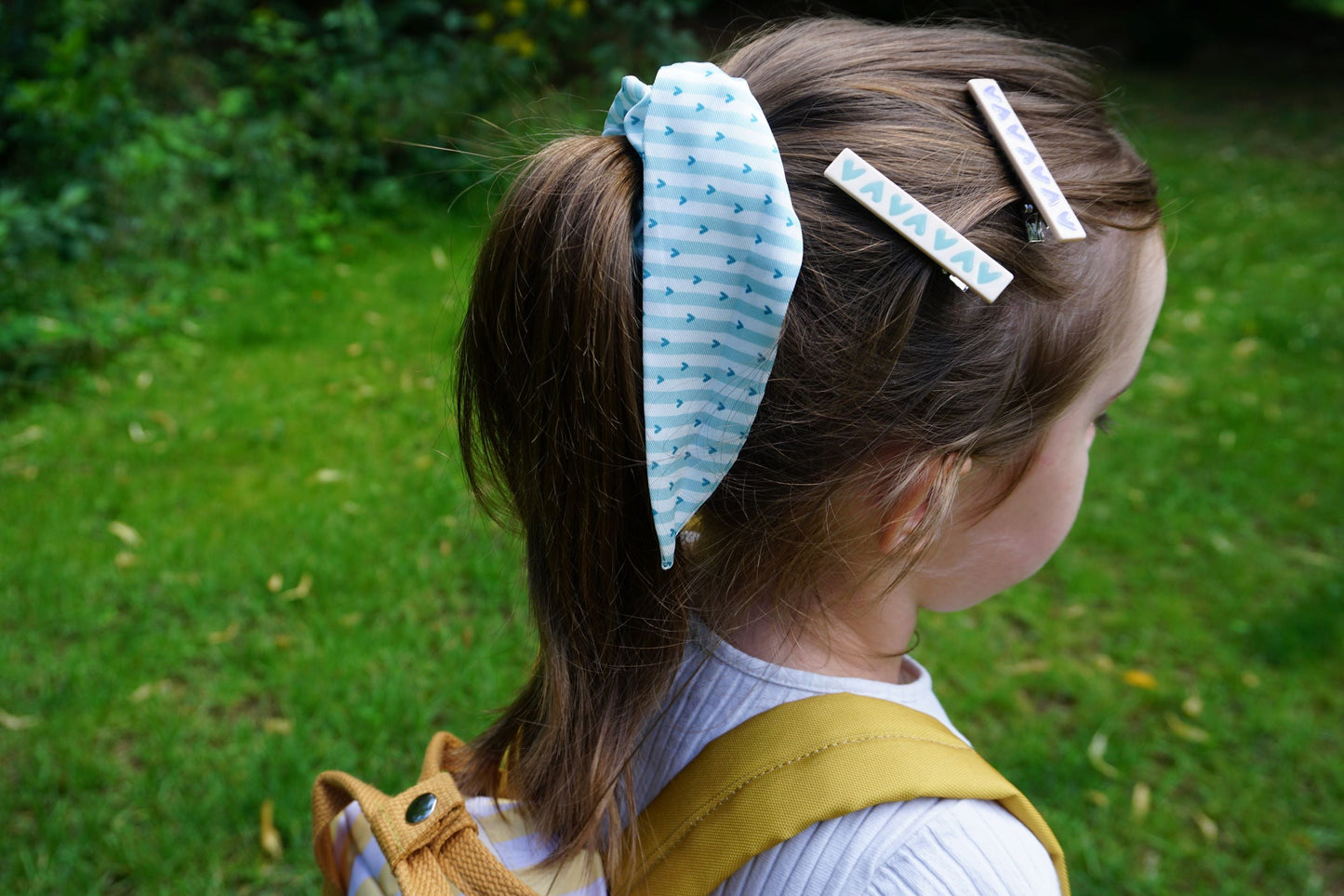 Set mit 2 Haarspangen Maxi Lemon