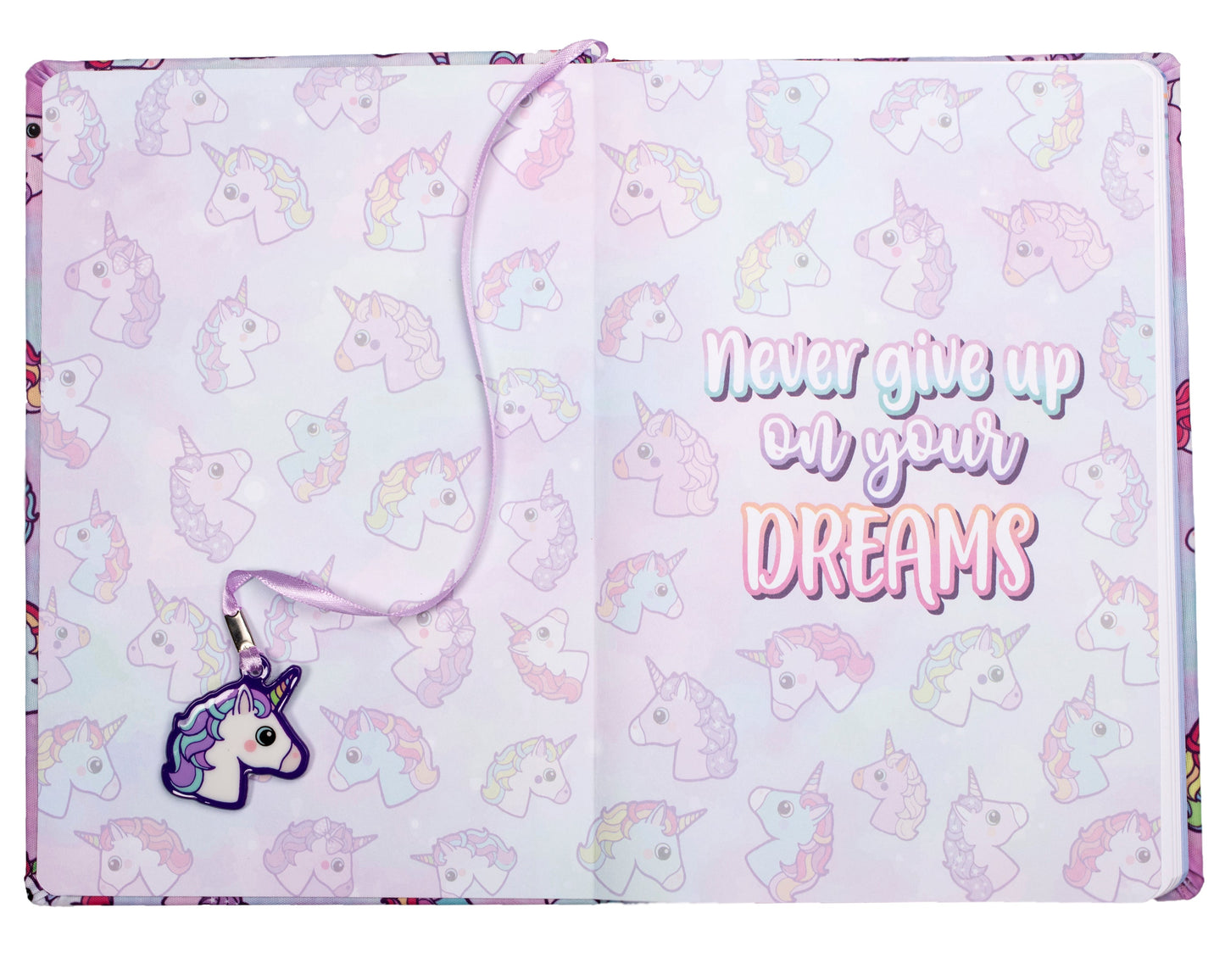 Carnet – pastel licornes