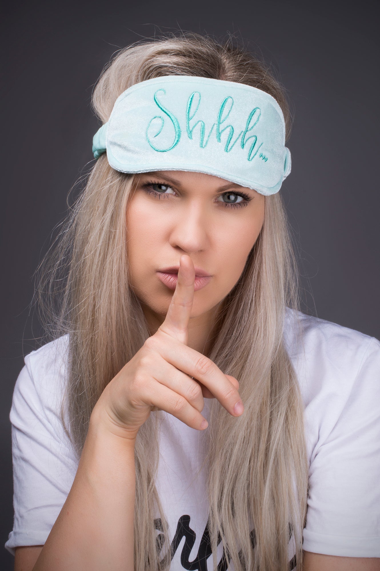 Velours Masque de sommeil – Shhh