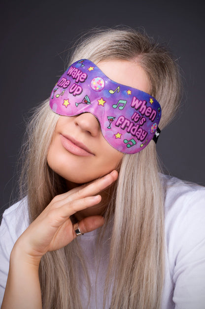 3D Sleeping Mask for Teens - Wake Me Up
