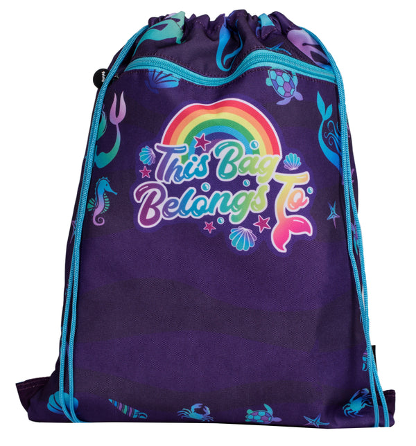 Sac à cordon – violet sirène